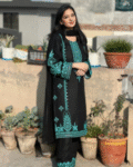 kaira Embroidered black - 2 pieces -